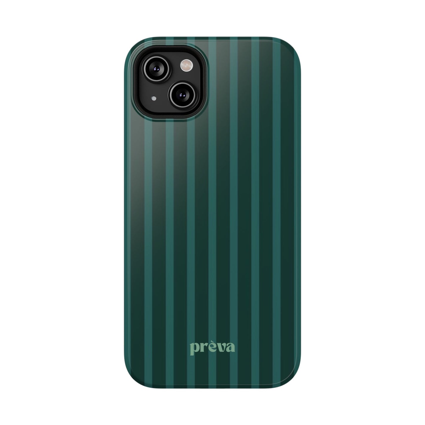Striped Green Phone Case