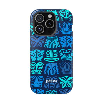 Blue Tiki Phone Case