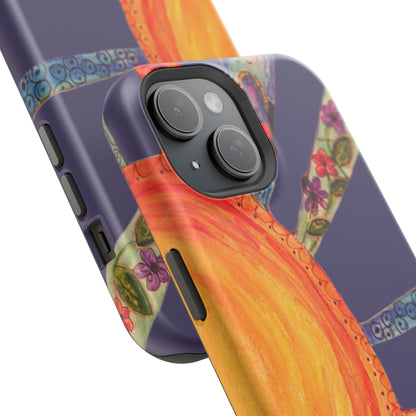 Purple Cancun Sun Phone Case