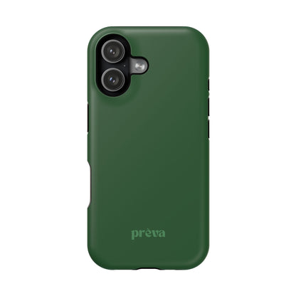 Impact-Resistant Phone Case — Forest Green Slim Armor