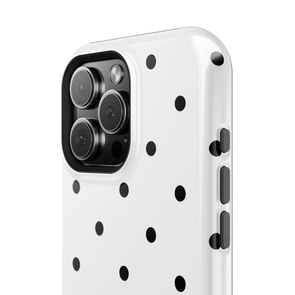 B&W polka dots Phone Case