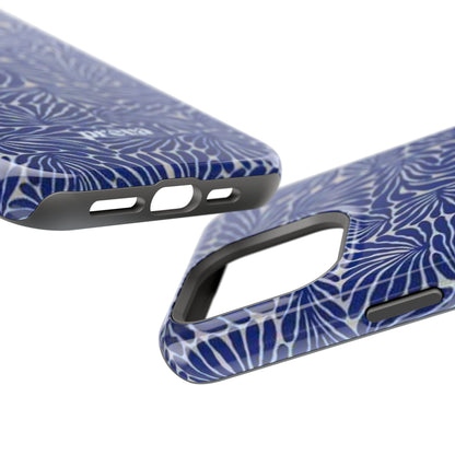 Blue Abstract Greek Phone Case