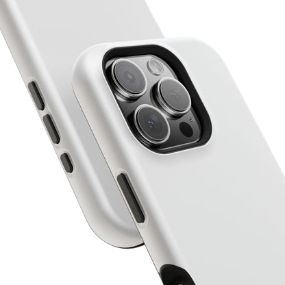 White & Grey Phone Case