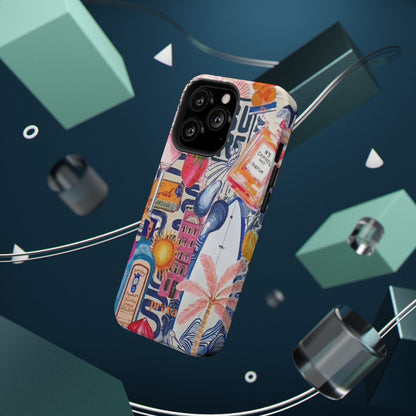 Tropical Beach Collage Phone Case