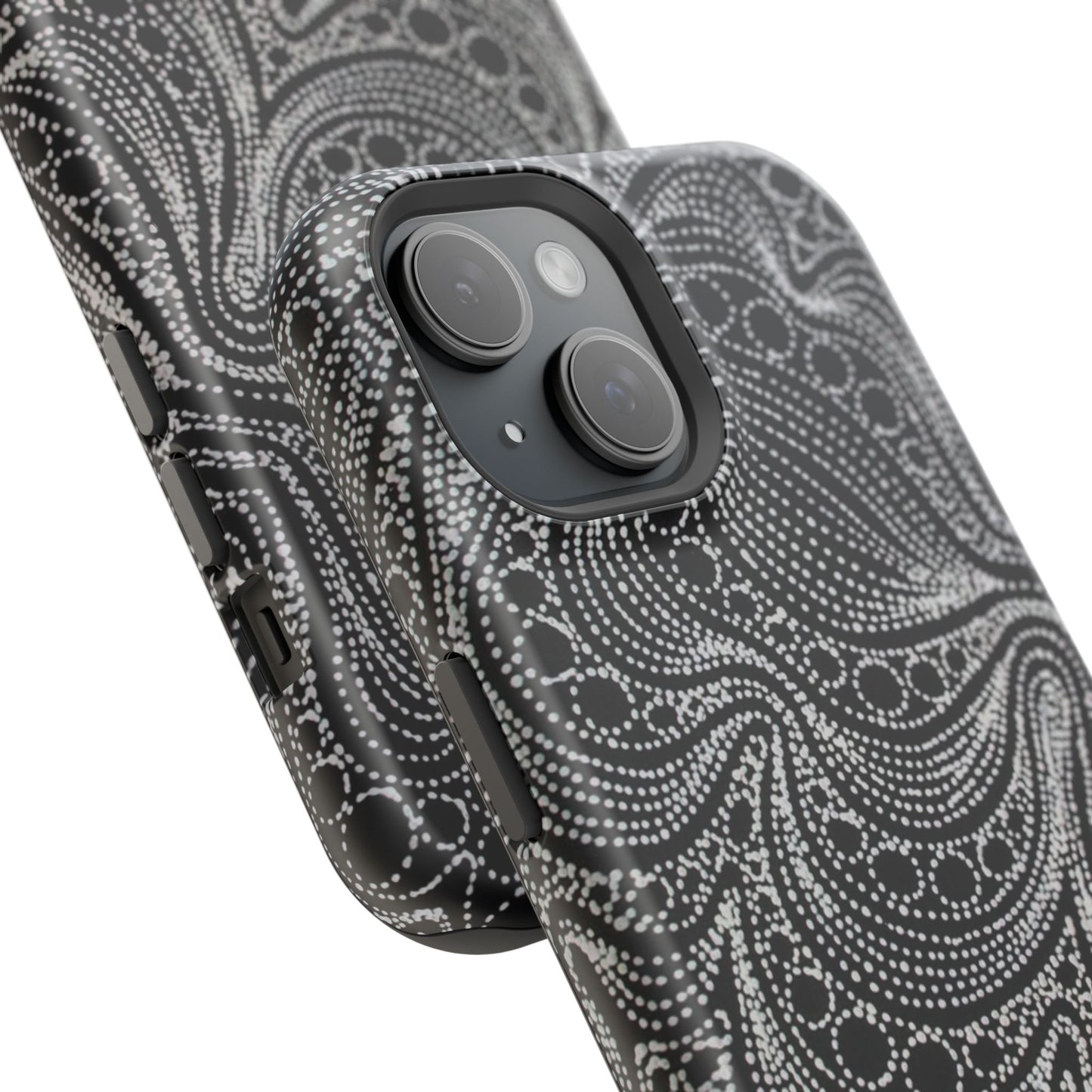 Abstract Midnight Lace Phone Case