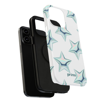 White Starburst Phone Case