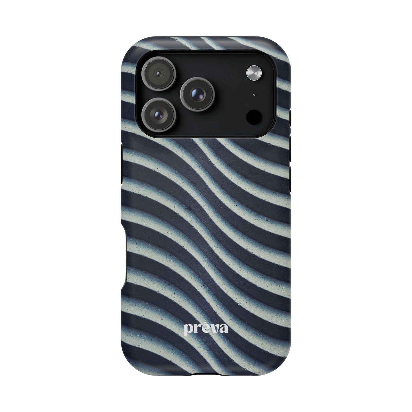 Navy Waves Phone Case