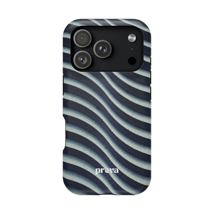 Navy Waves Phone Case