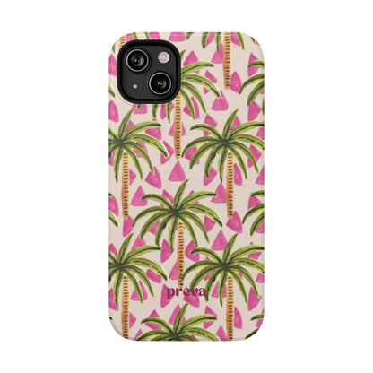 Pink & Palm Phone Case