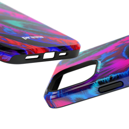 Neon Swirl Phone Case