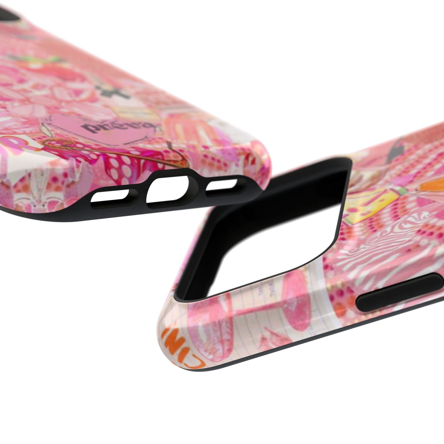 Pink Collage Phone Case