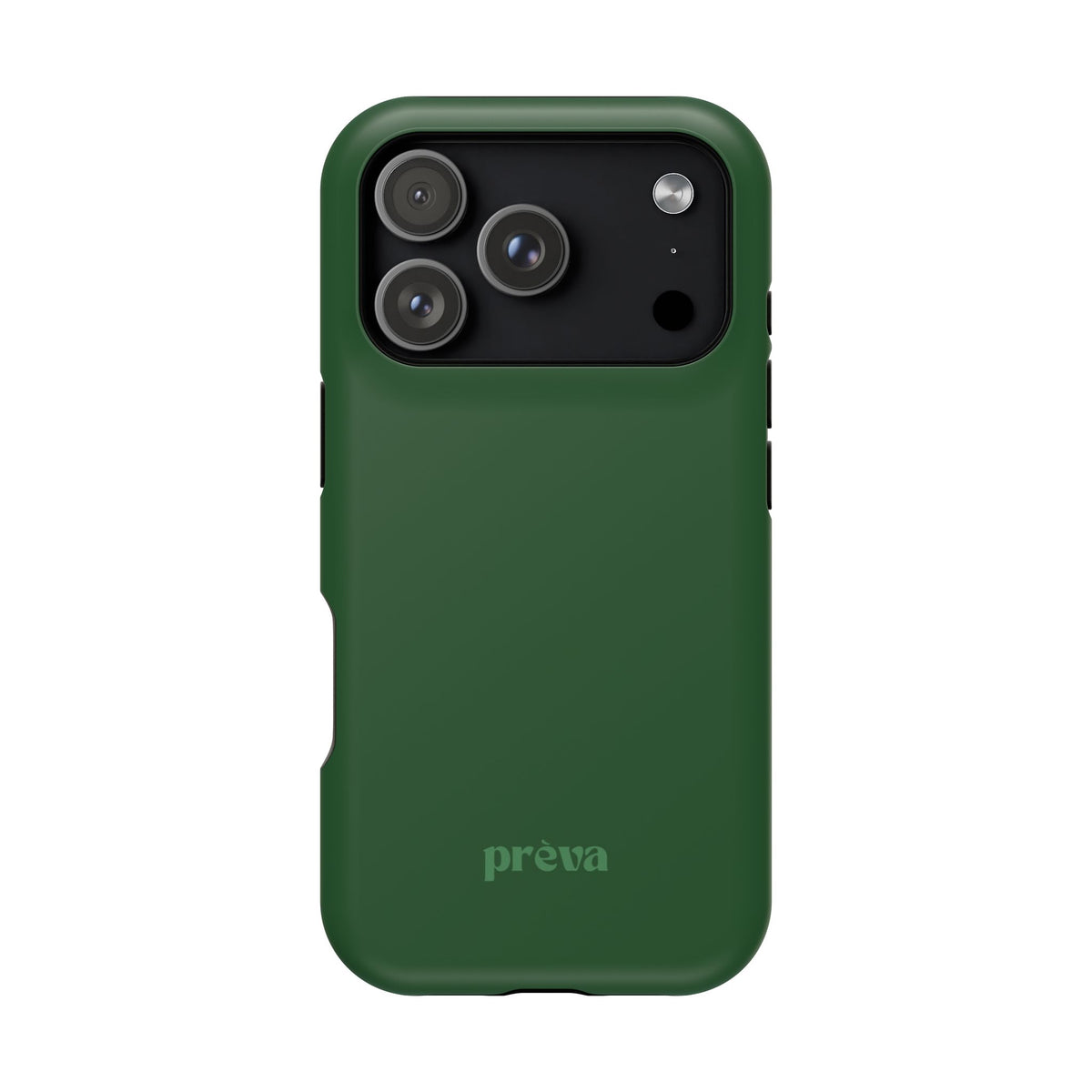 Impact-Resistant Phone Case — Forest Green Slim Armor