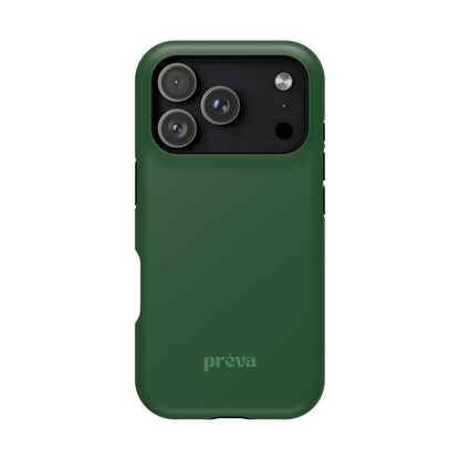 Impact-Resistant Phone Case — Forest Green Slim Armor