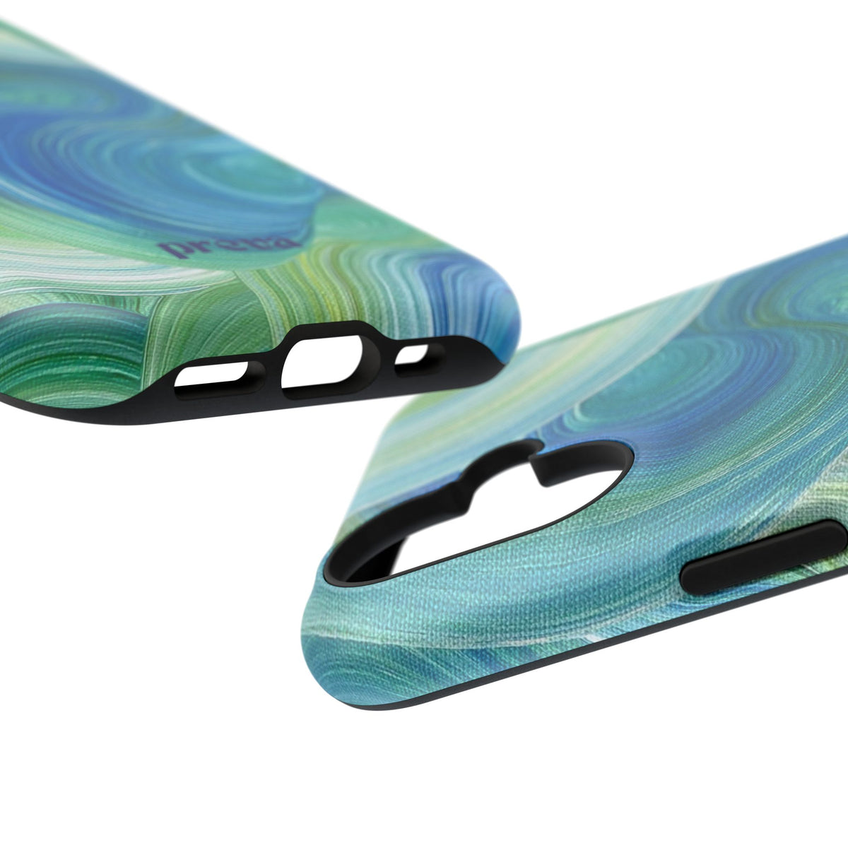 Swirling Ocean Impact-Resistant Phone Case