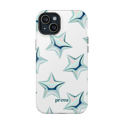 White Starburst Phone Case