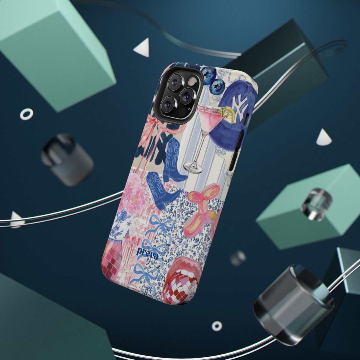 Boot Down Collage Phone Case