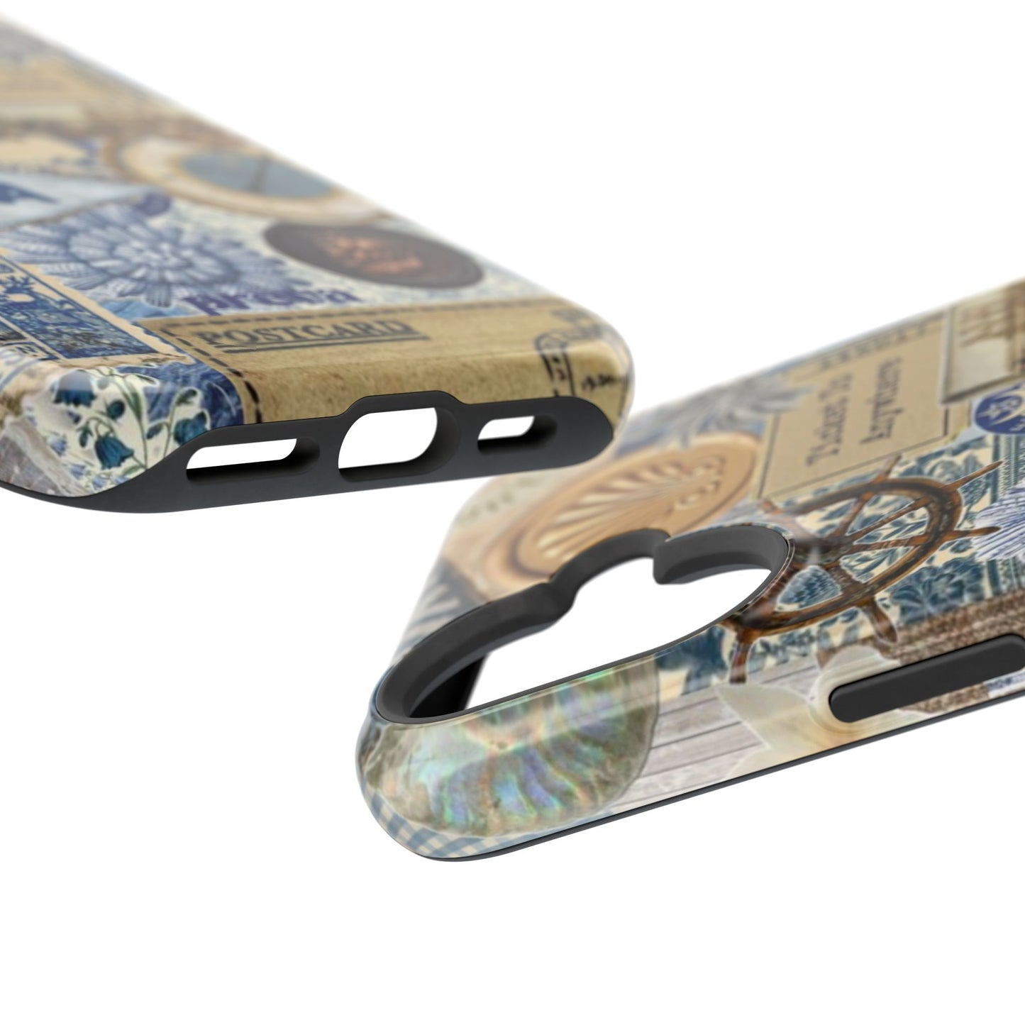 Neutral Travel Collage Phone Case