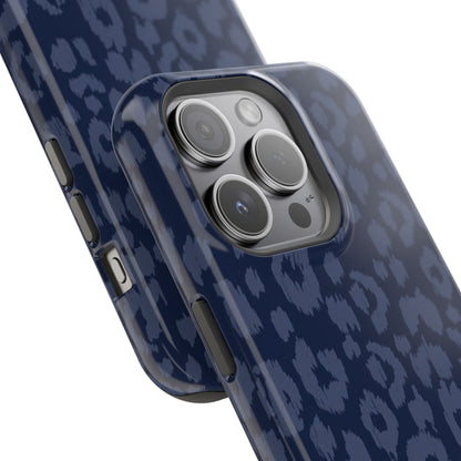 Navy Leopard  Phone Case