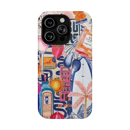 Tropical Beach Collage Phone Case