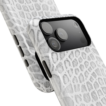 White Snake Phone Case
