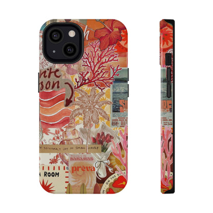 Vintage Floral Collage Phone Case