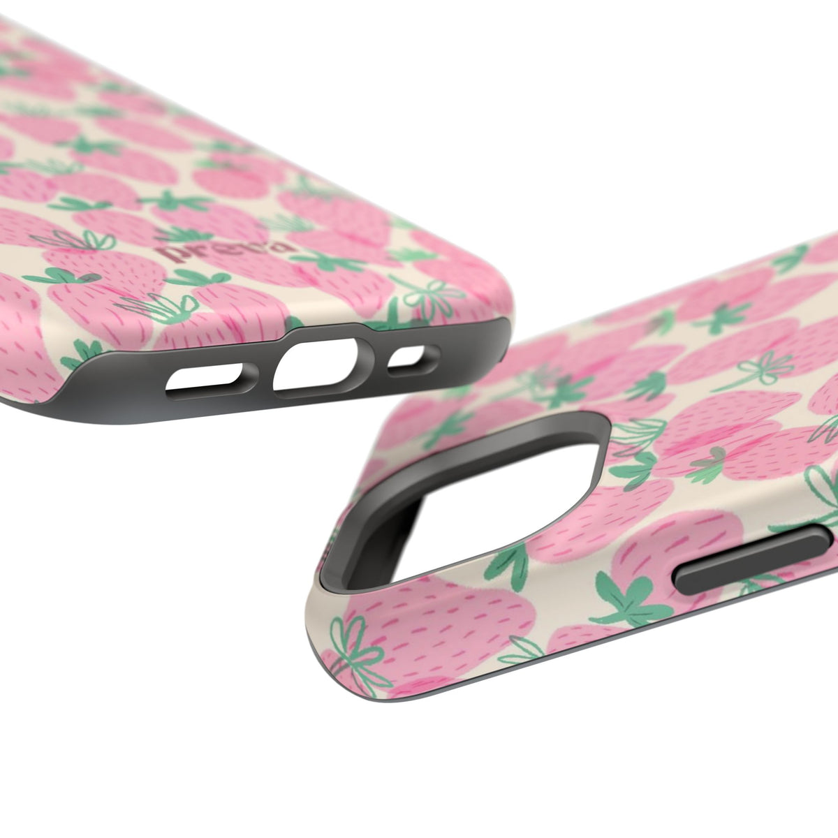 Pink Strawberry Phone Case