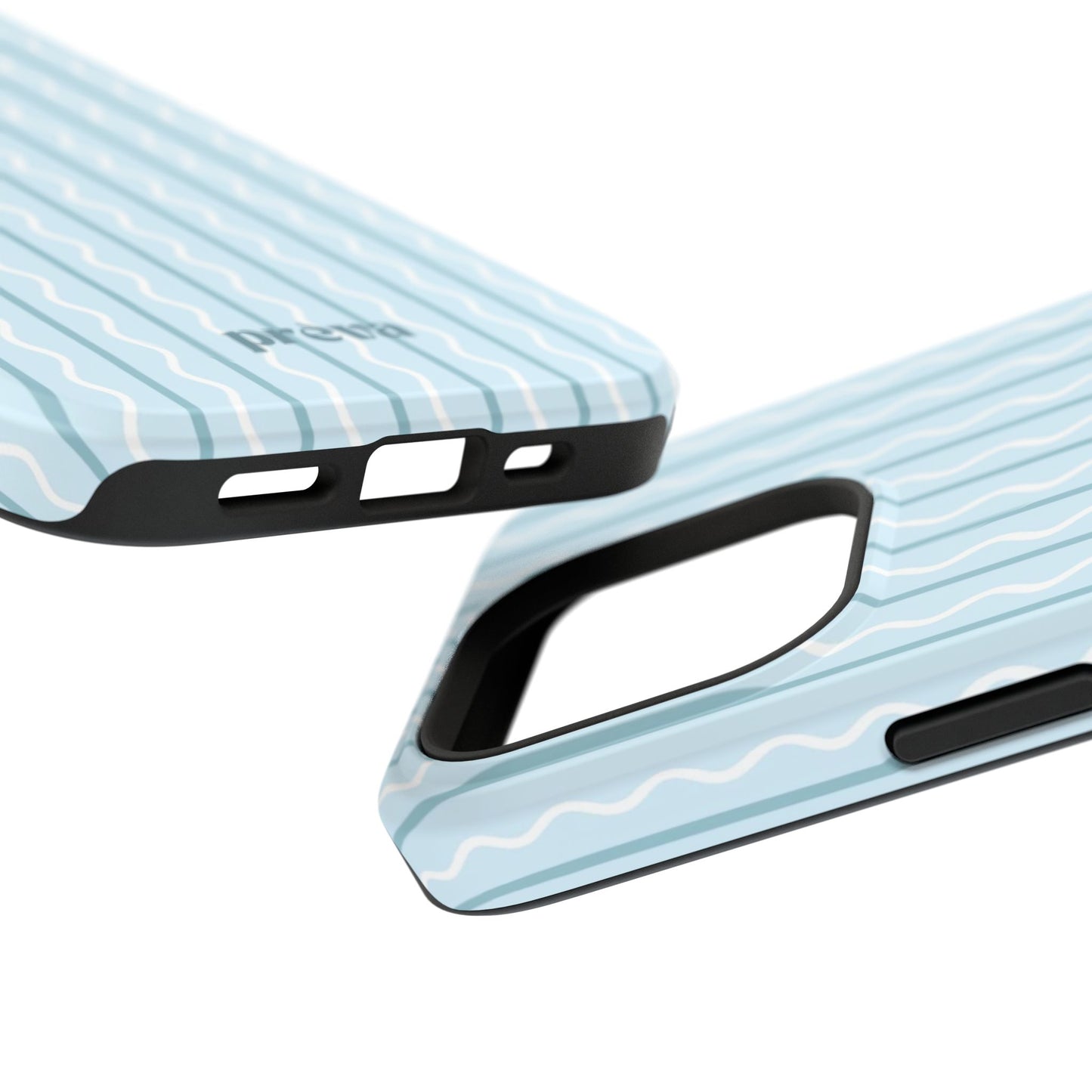 Blue Island Stripes Phone Case