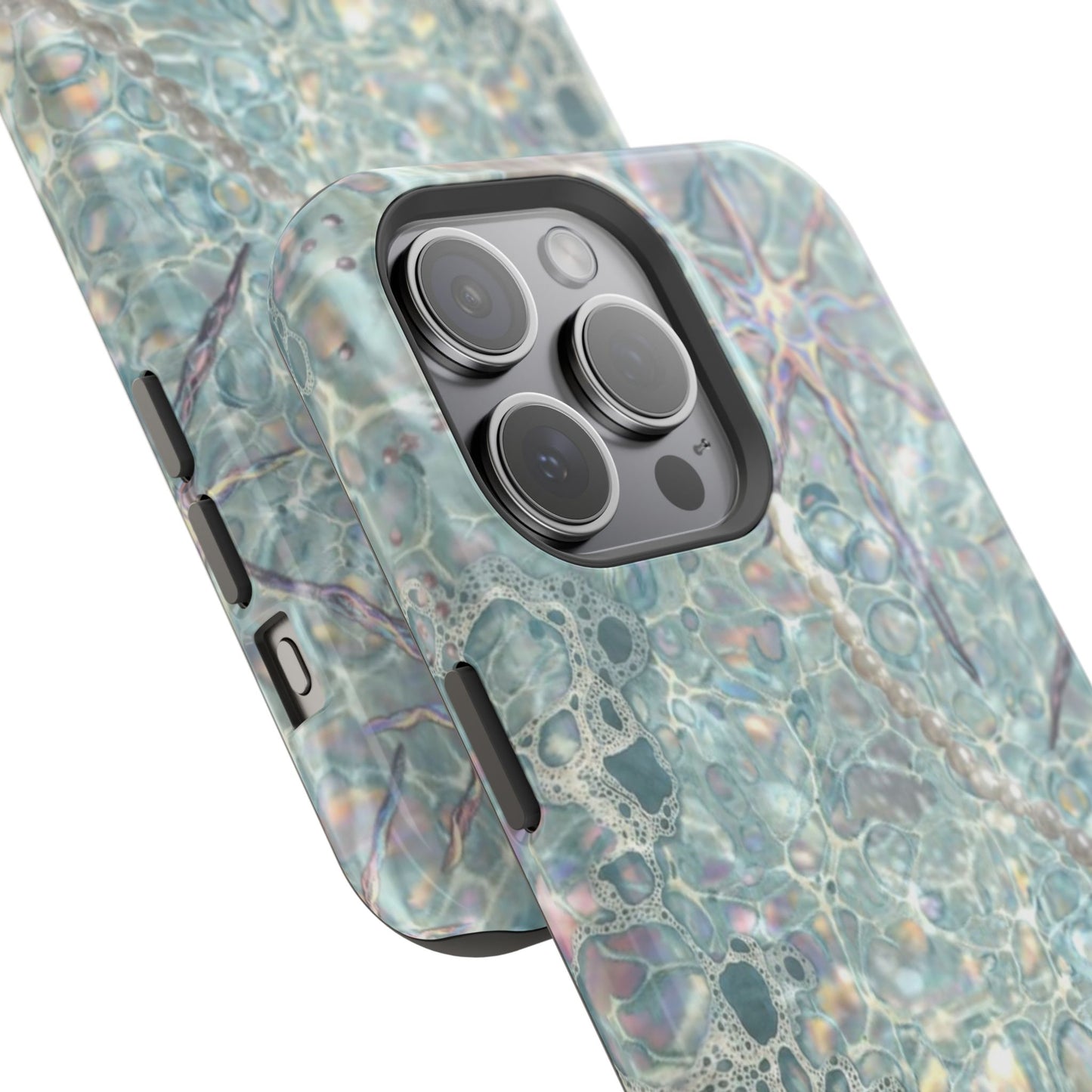 Marbled Seafoam Phone Case