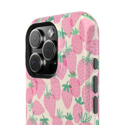 Pink Strawberry Phone Case