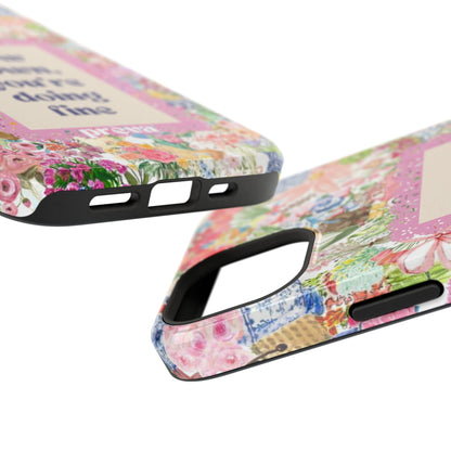 Slow Down Flowers x notsoken Phone Case