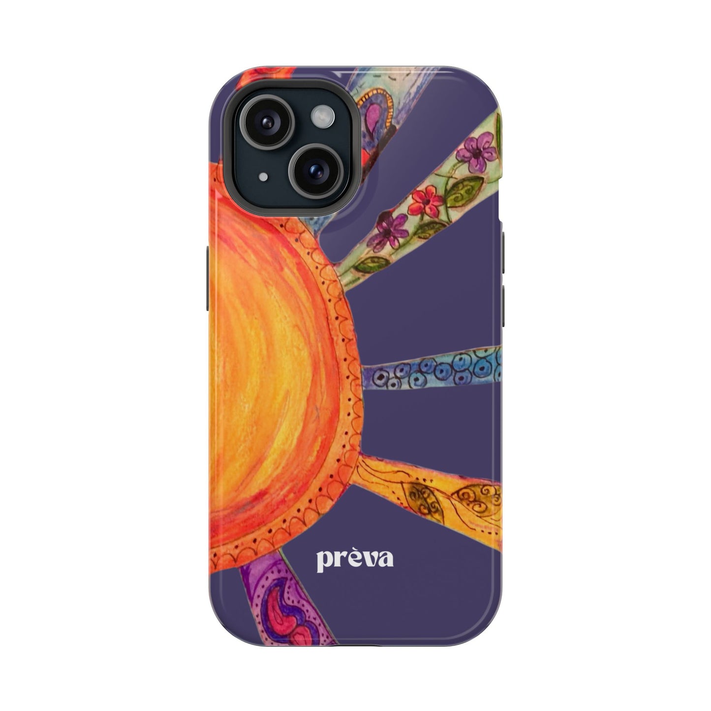 Purple Cancun Sun Phone Case