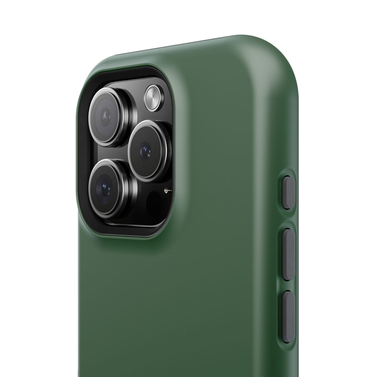 Impact-Resistant Phone Case — Forest Green Slim Armor
