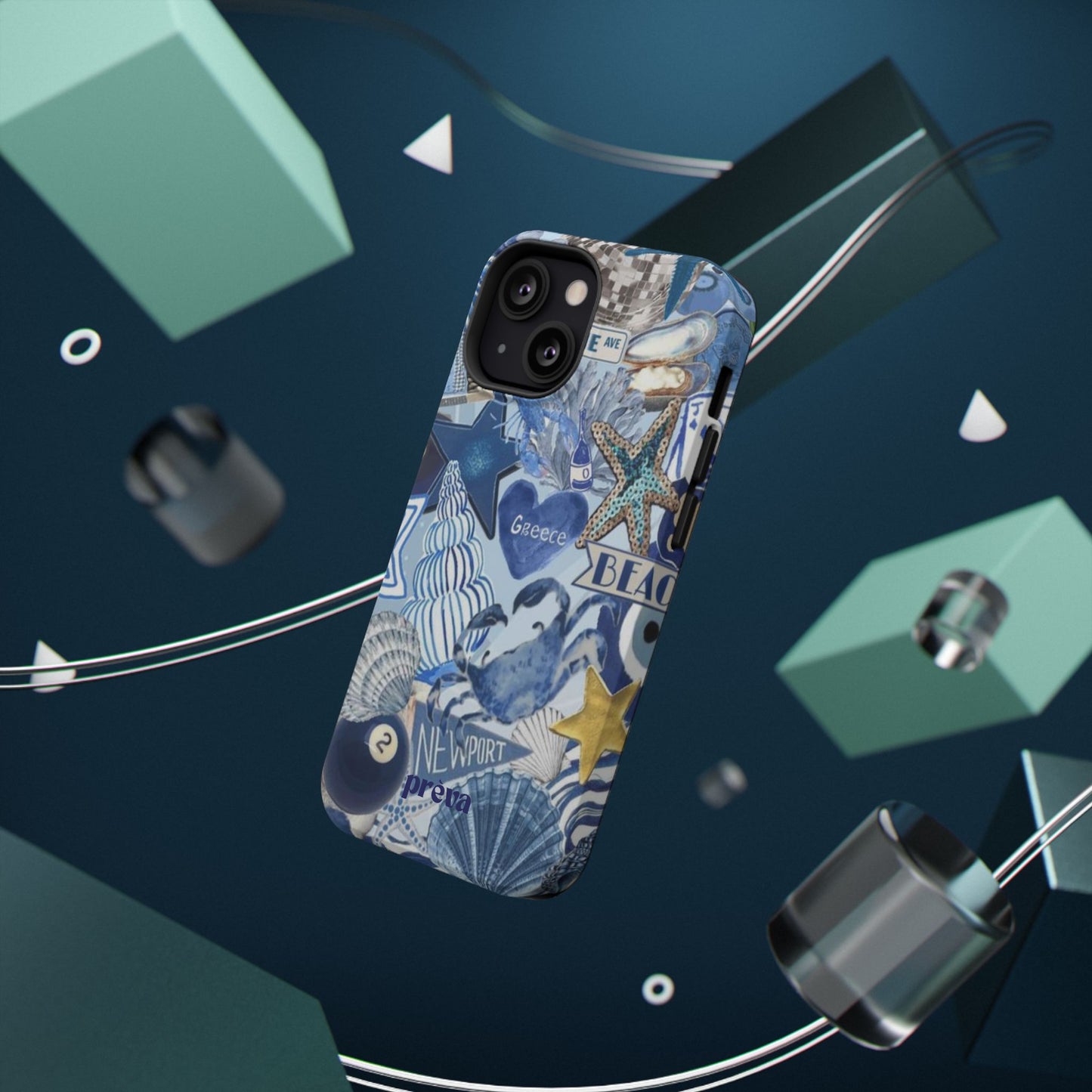 Coastal Collage Phone Case