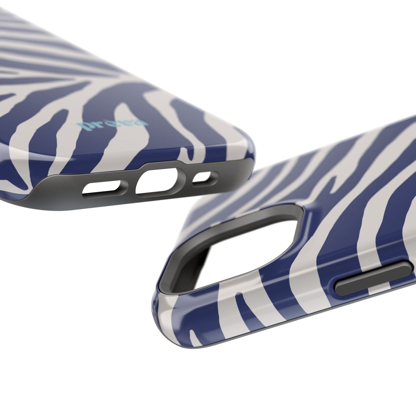 Blue Zebra Phone Case