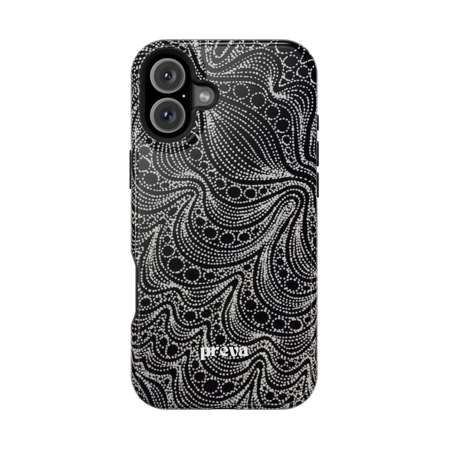 Abstract Midnight Lace Phone Case