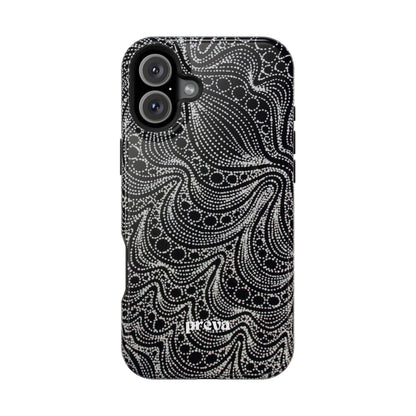 Abstract Midnight Lace Phone Case