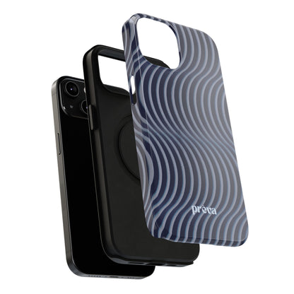 Wavy Navy Phone Case
