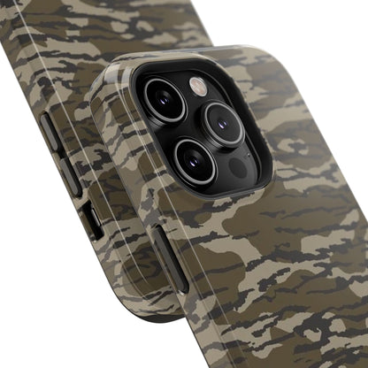 Camo Impact-Resistant Phone Case — Military Green Rugged Protection