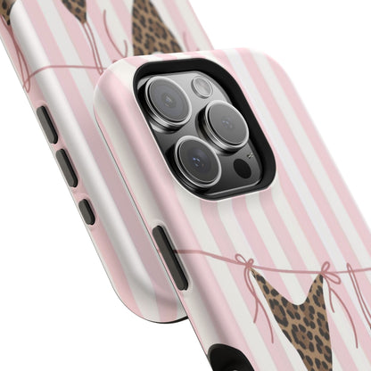 Leopard bikini Phone Case