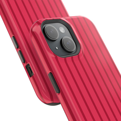 Pinky Red Stripes Phone Case