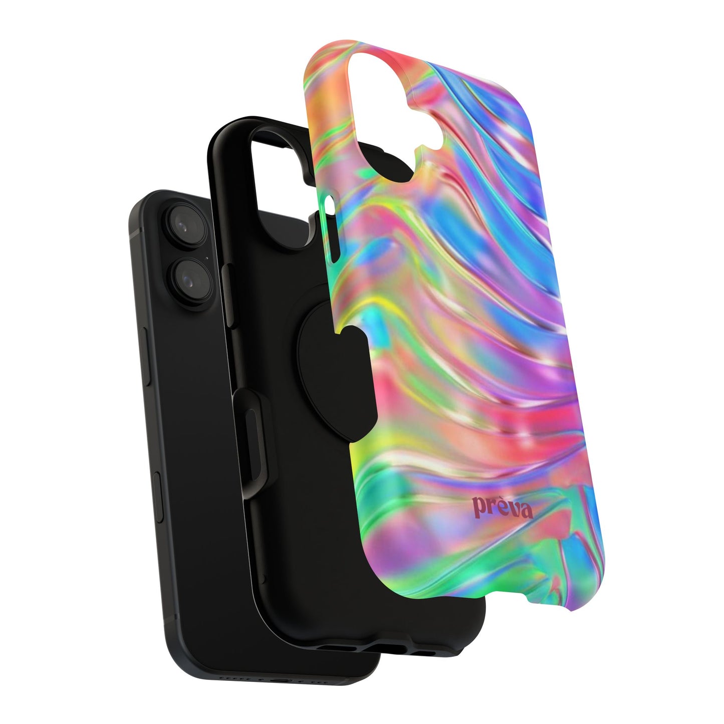 Iridescent Swirl Phone Case