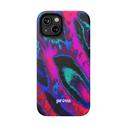 Neon Swirl Phone Case