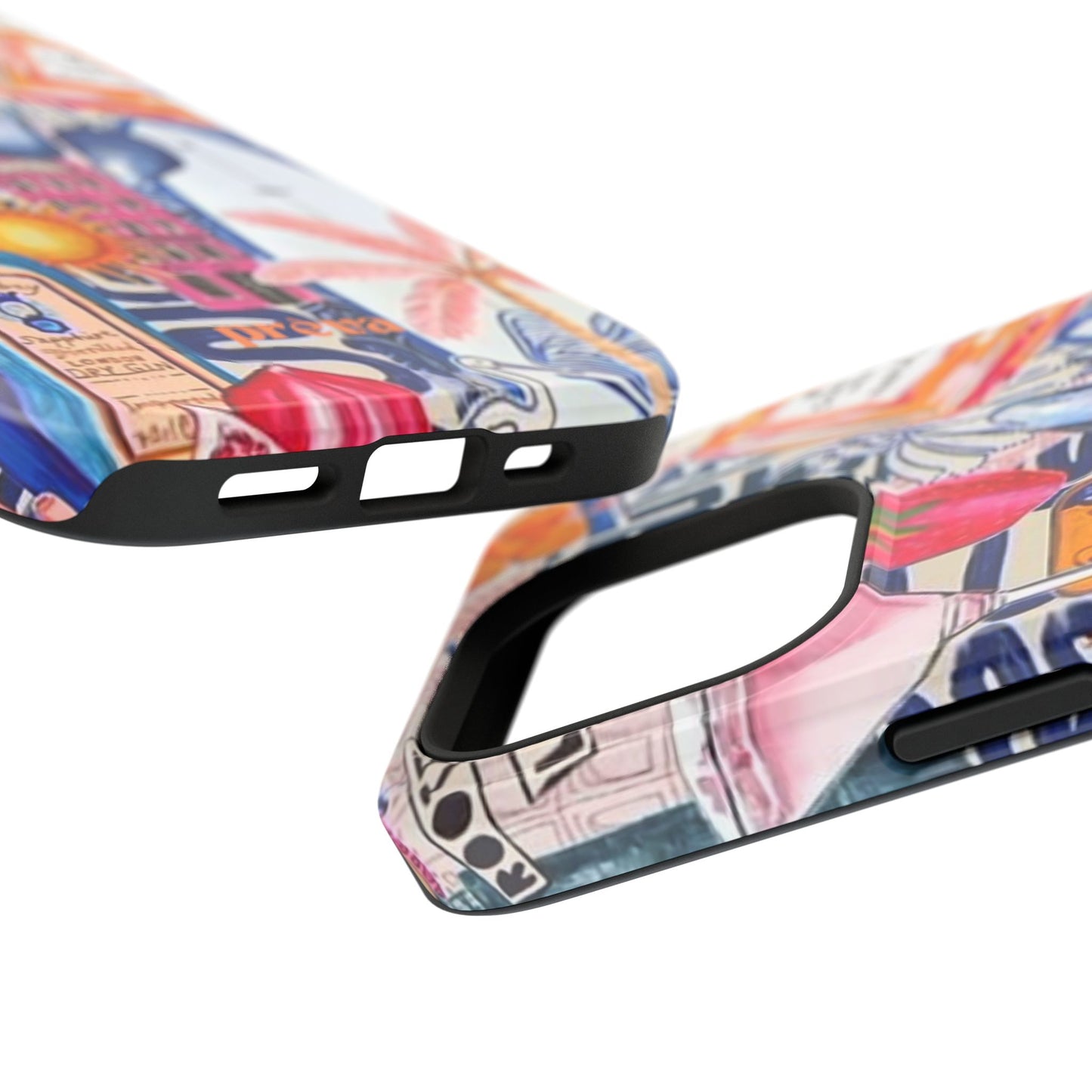Tropical Beach Collage Phone Case