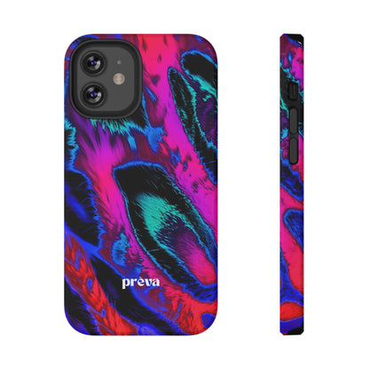 Neon Swirl Phone Case