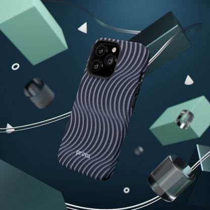 Wavy Navy Phone Case
