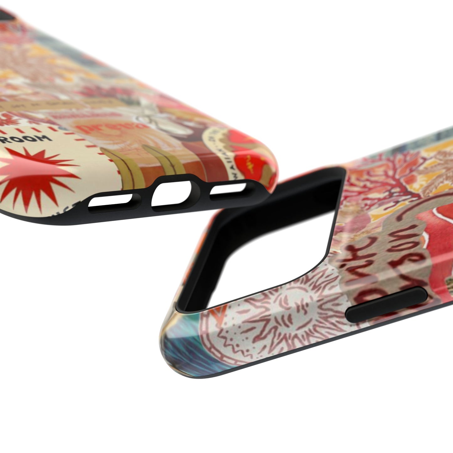 Vintage Floral Collage Phone Case