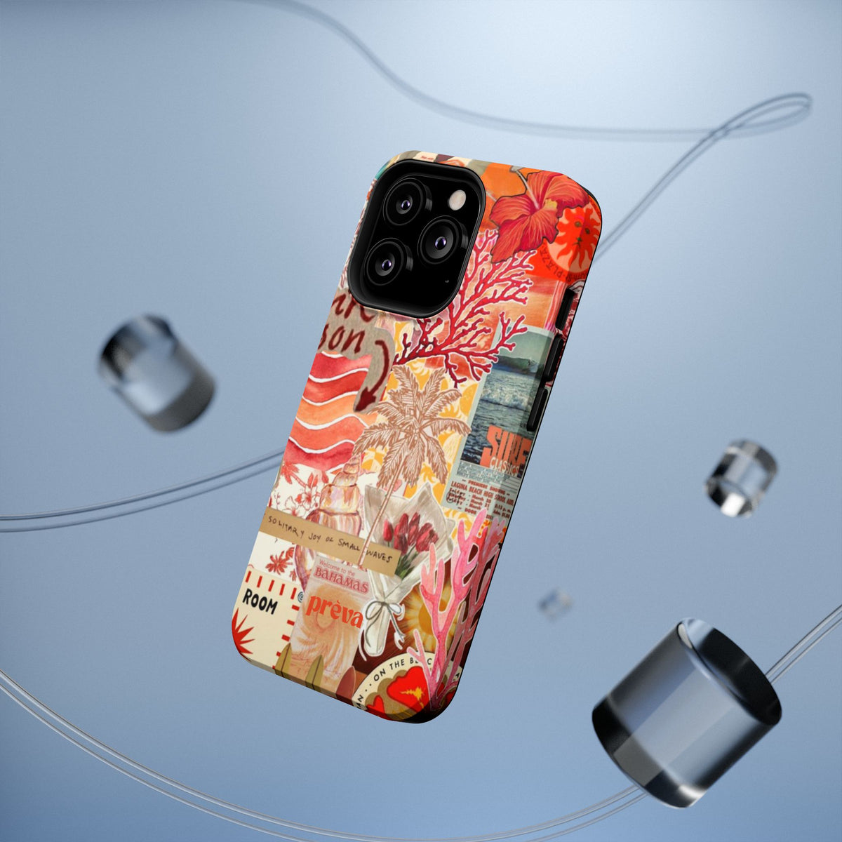 Vintage Floral Collage Phone Case