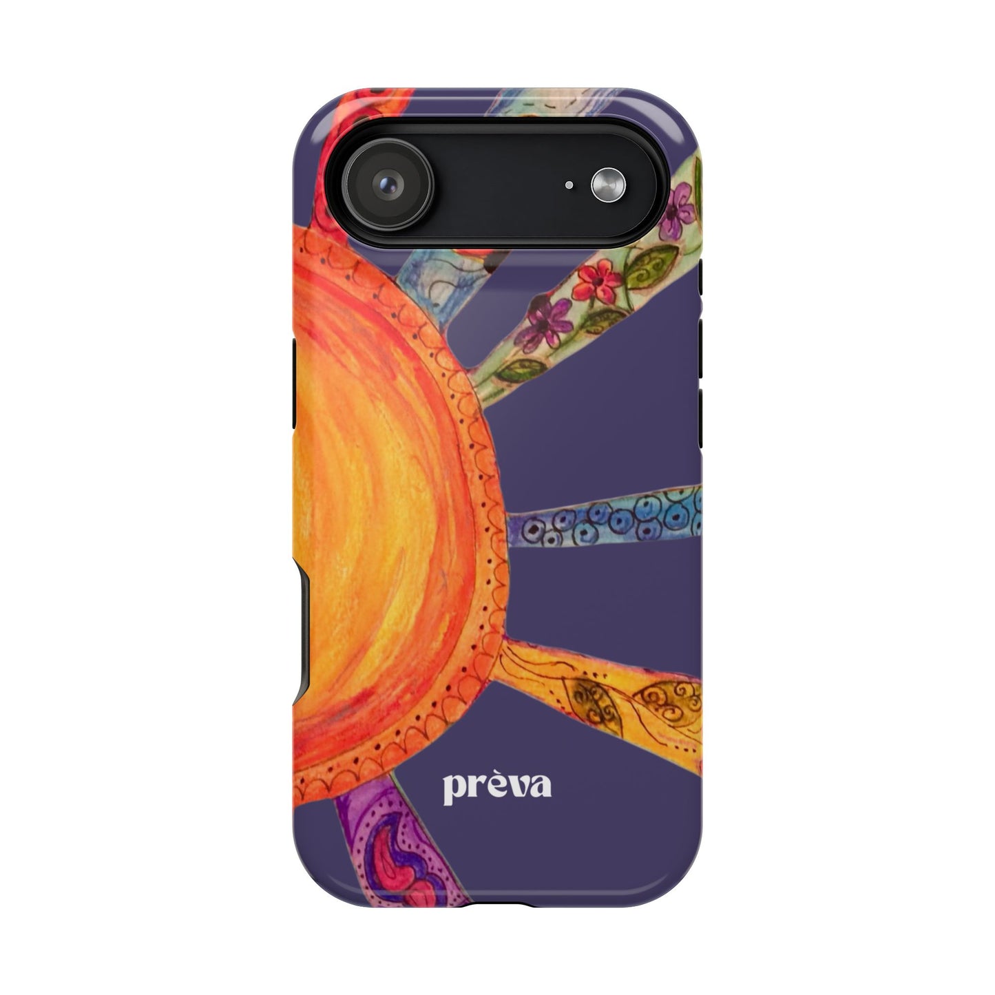 Purple Cancun Sun Phone Case