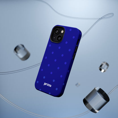 Dark Blue Polka Dots Phone Case
