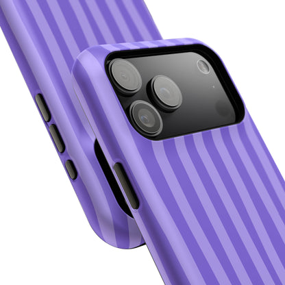 Lavender Stripes Phone Case